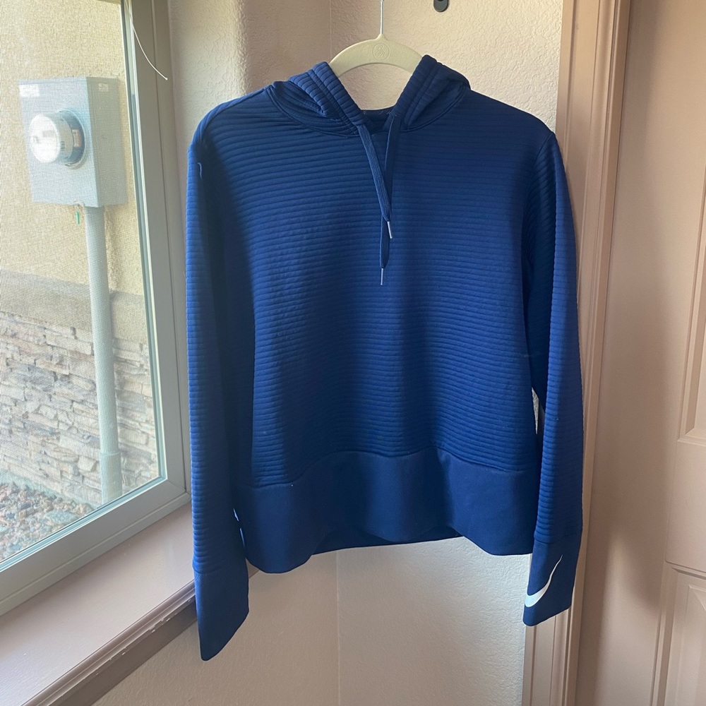 Nike Dry Fit Ribbed Hoodie Pullover - Size M